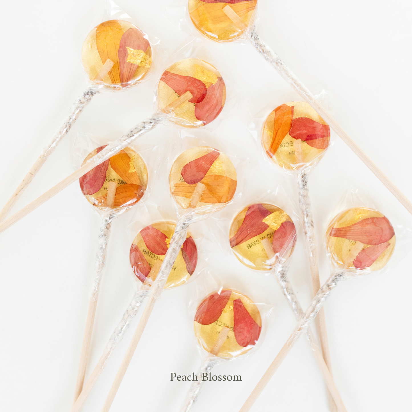 Hard Nectar Artisanal Pressed Flower Lollipops