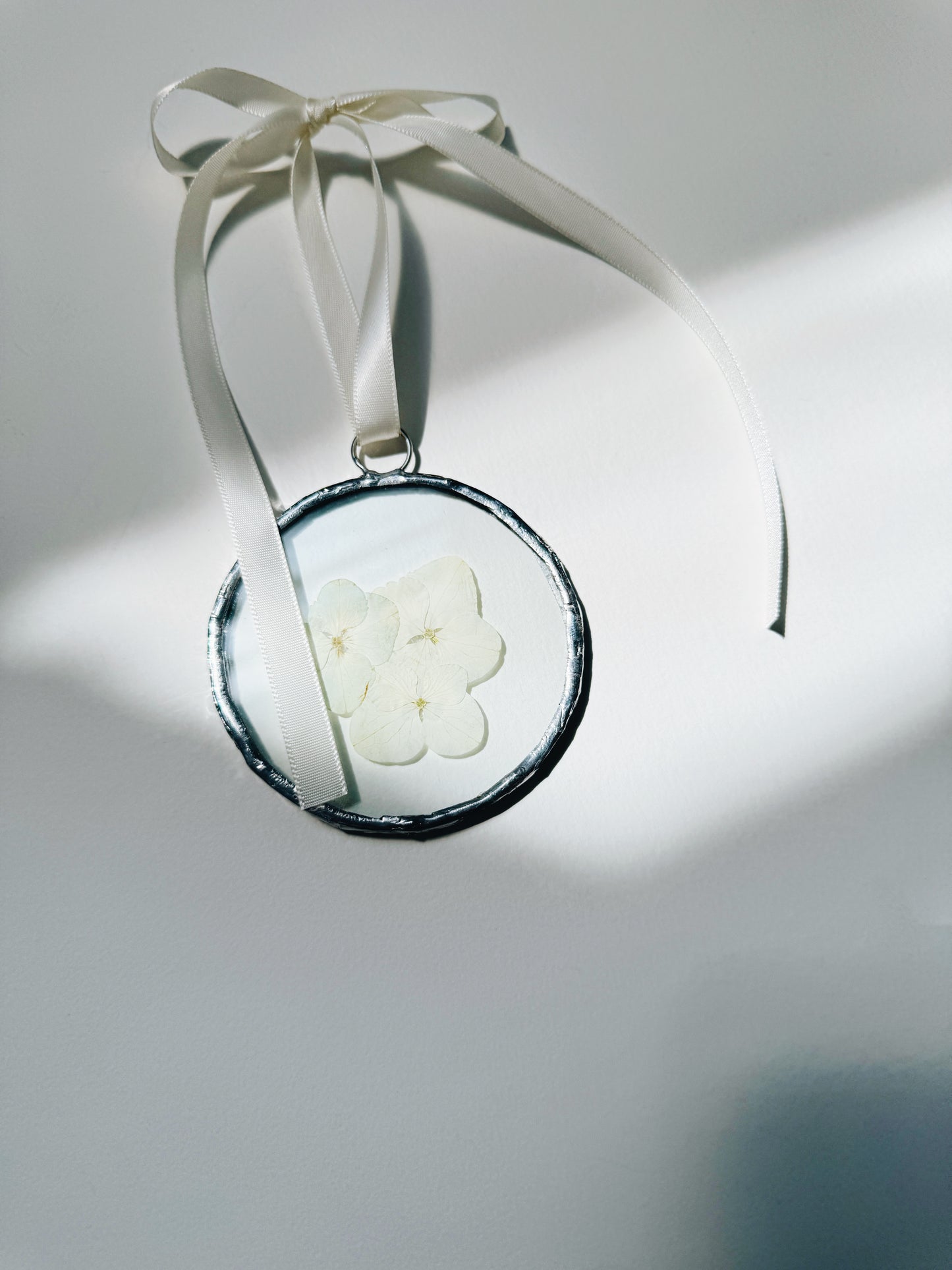 Custom Pressed Flower Ornaments