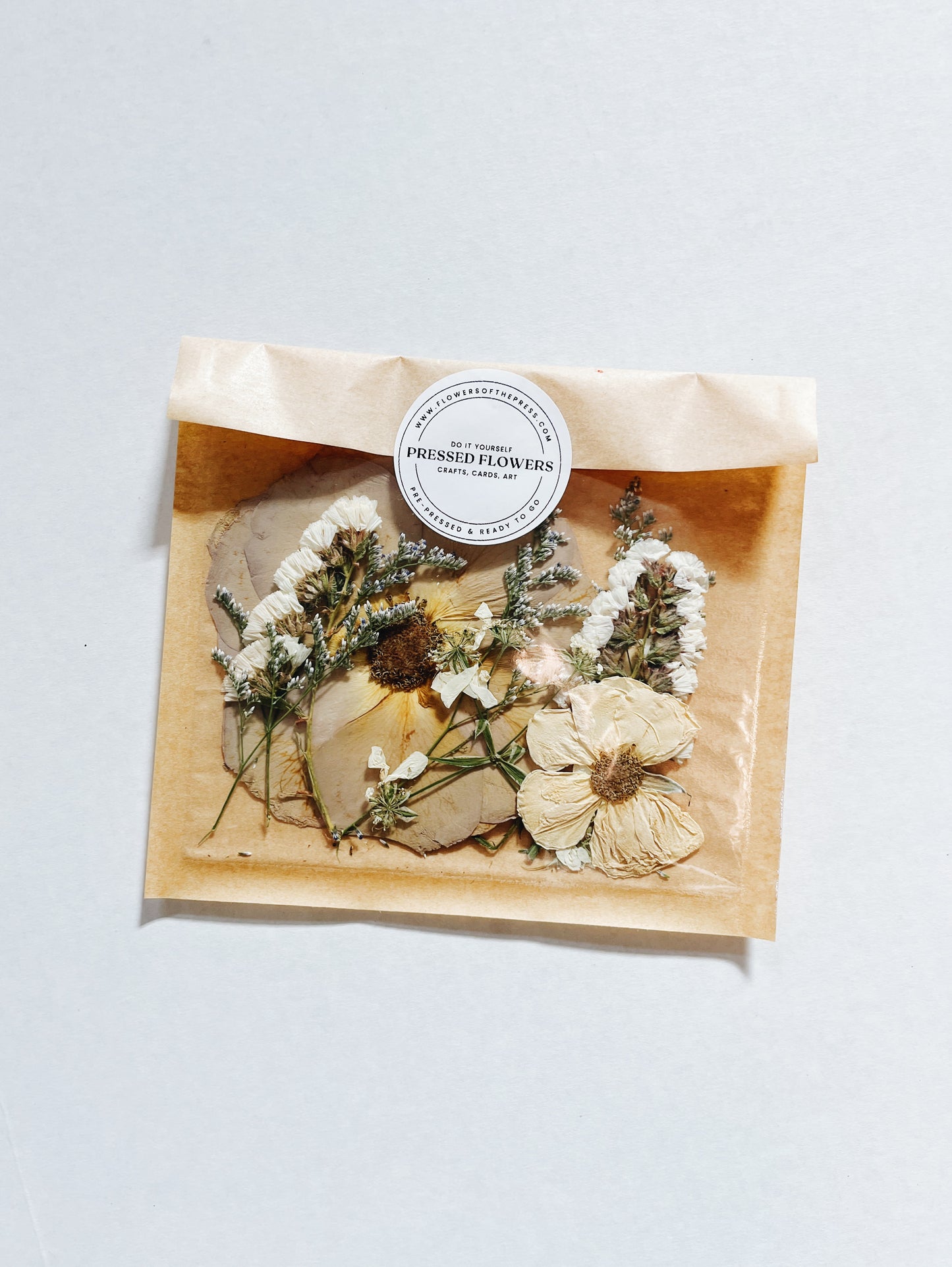 Pressed Flower Packet | Flowers Of The Press