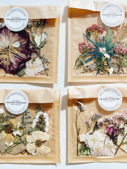 Pressed Flower Packet | Flowers Of The Press