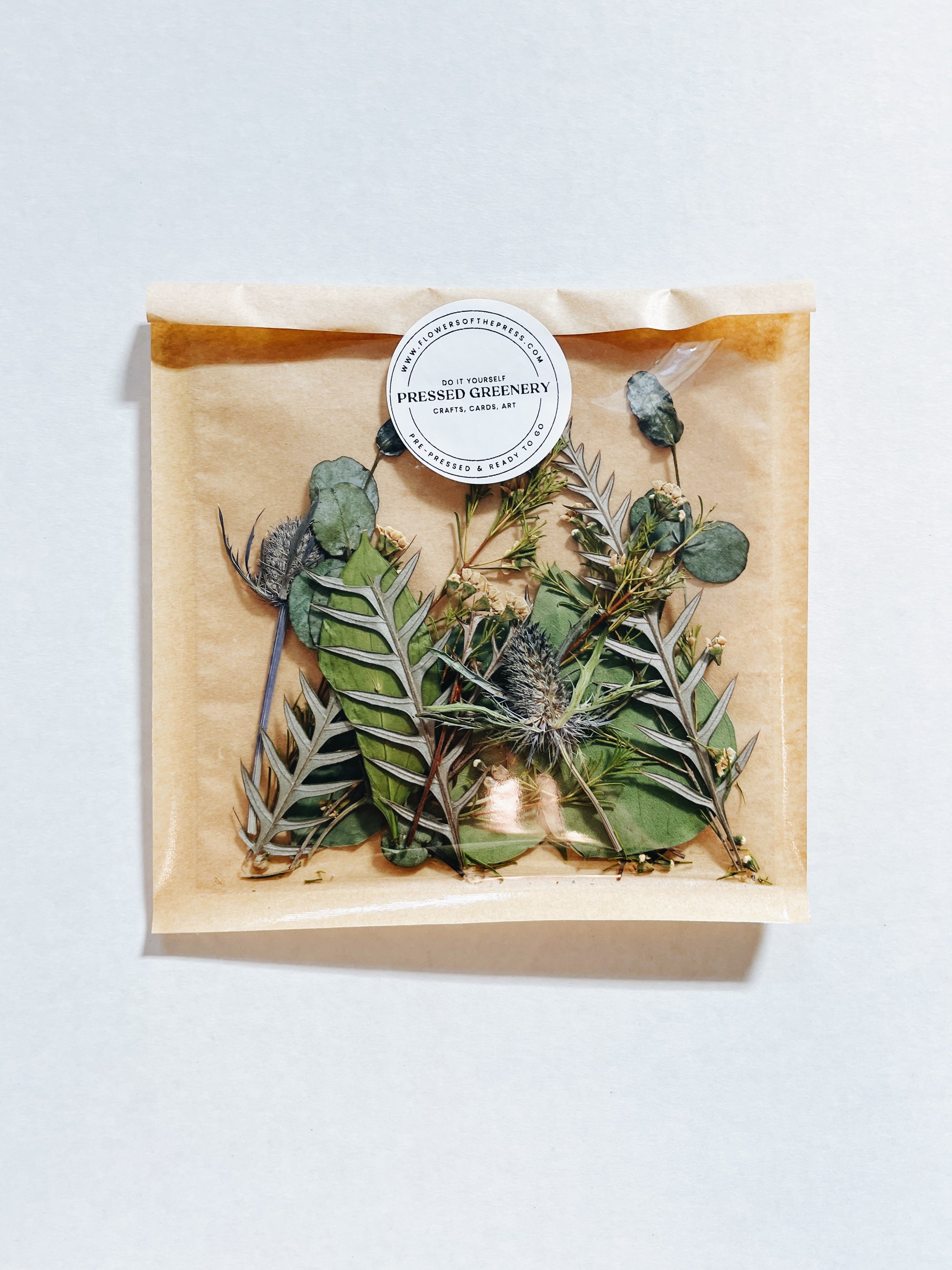 Pressed Greenery Packet | Flowers Of The Press