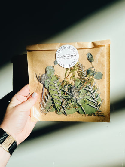 Pressed Greenery Packet | Flowers Of The Press