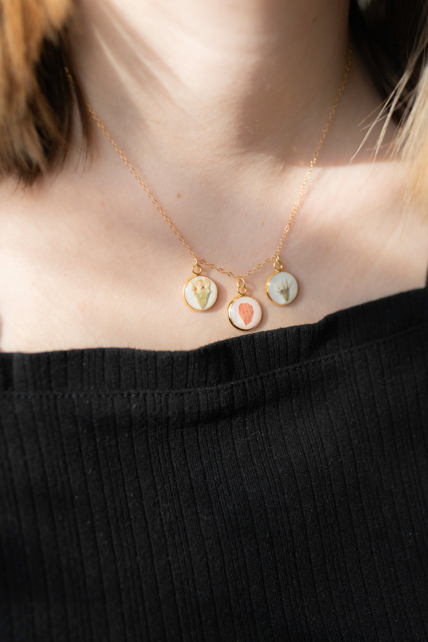 Birth Flower Necklace