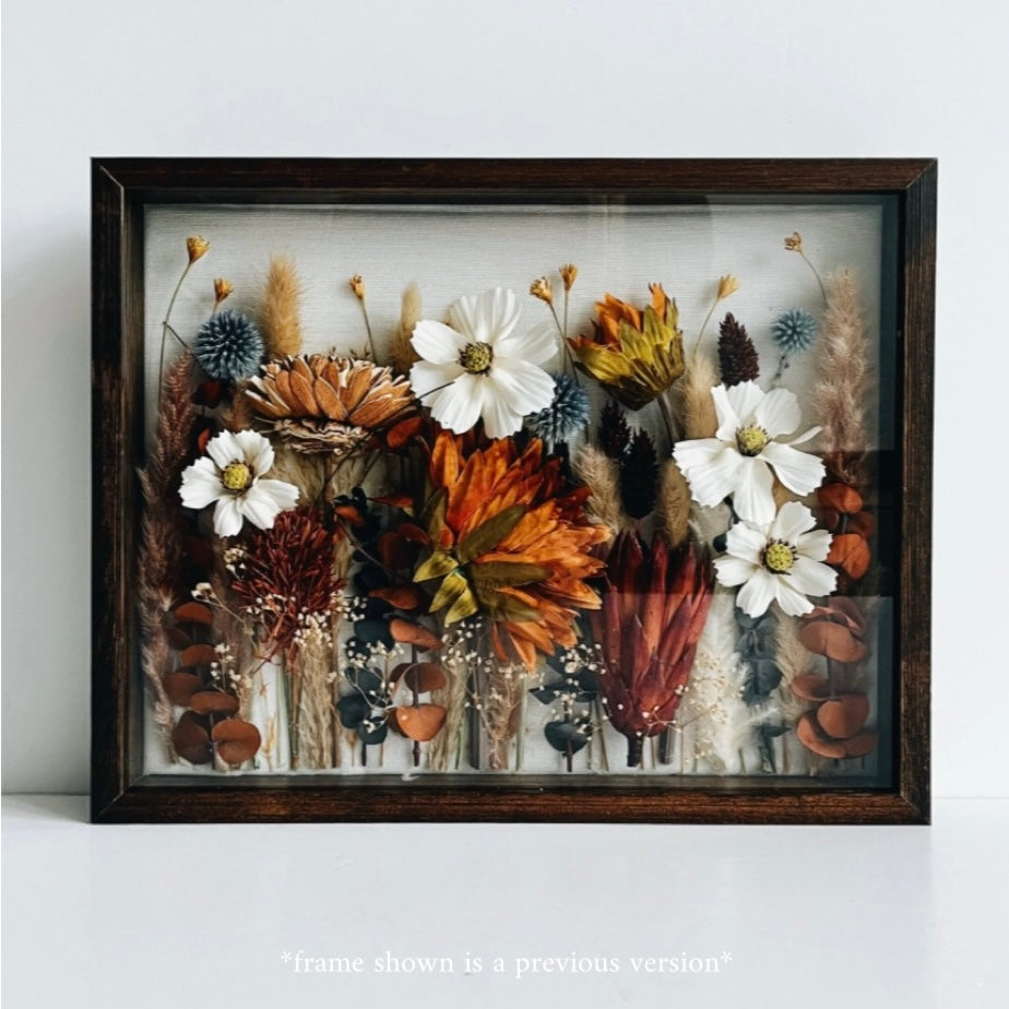 11 x 14 SHADOW BOX | Flowers Of The Press