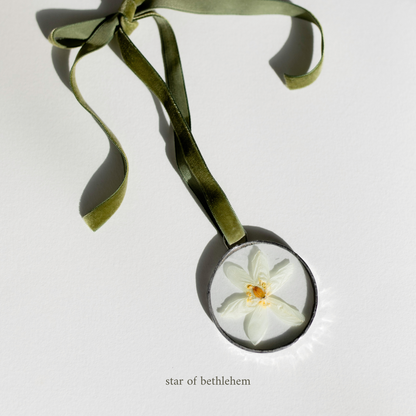 Pressed Flower Ornaments (Ready To Buy!)