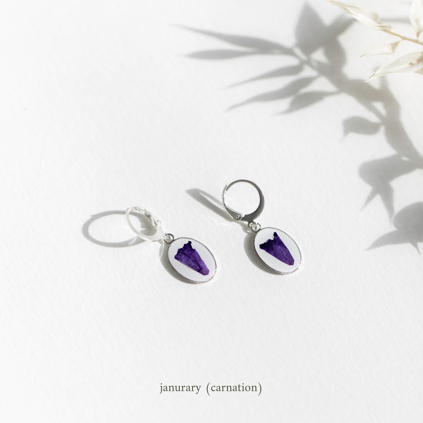 Birth Flower Earrings