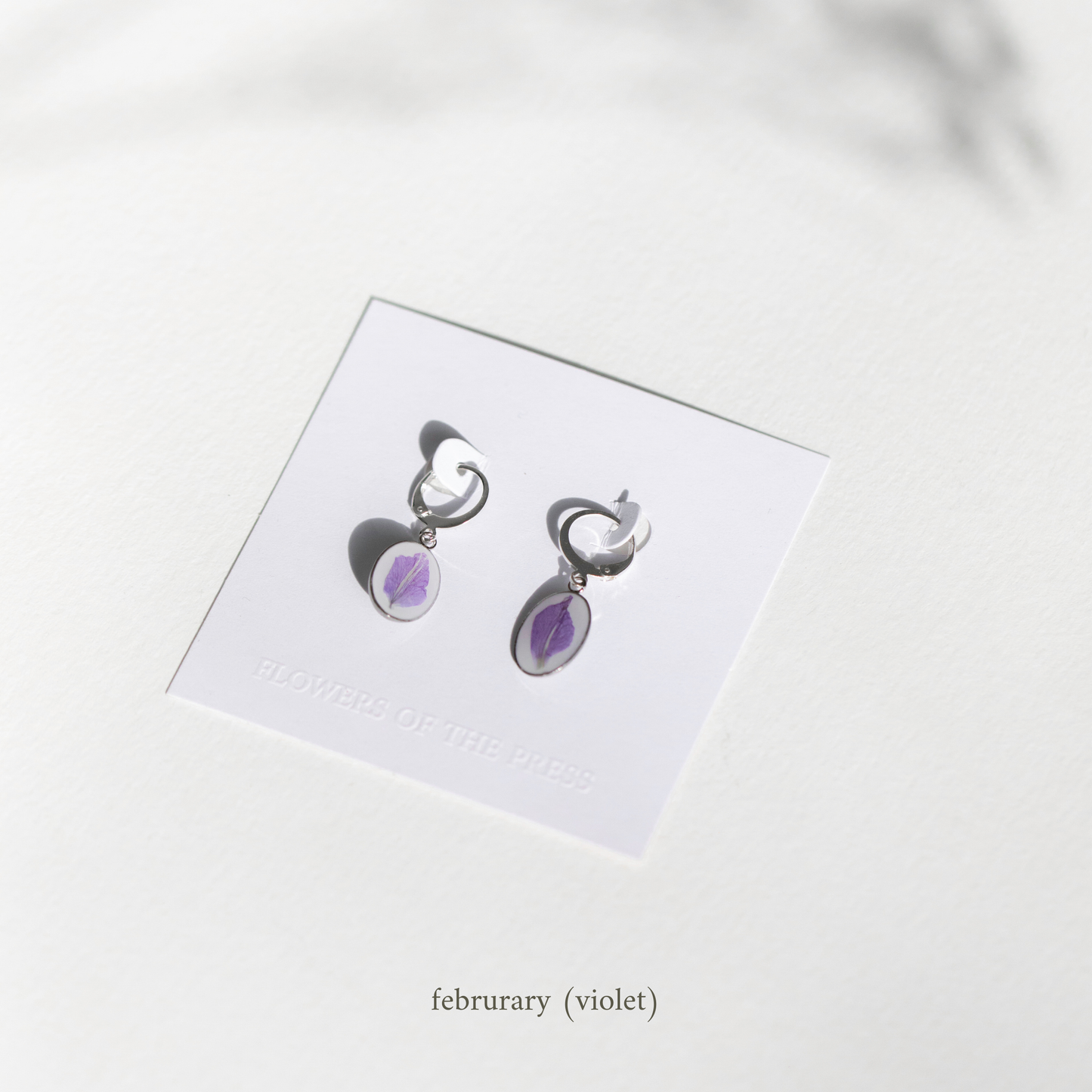 Birth Flower Earrings
