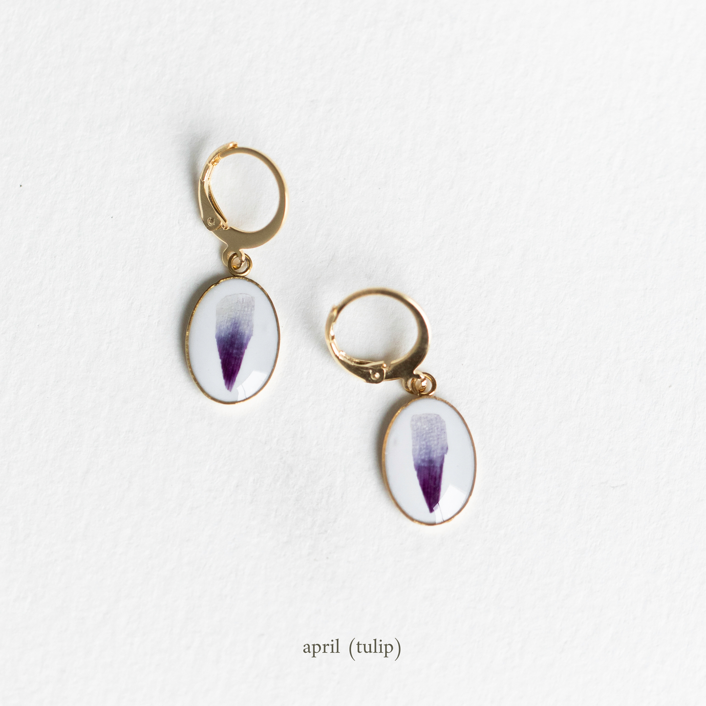 Birth Flower Earrings
