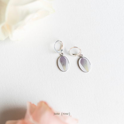 Birth Flower Earrings