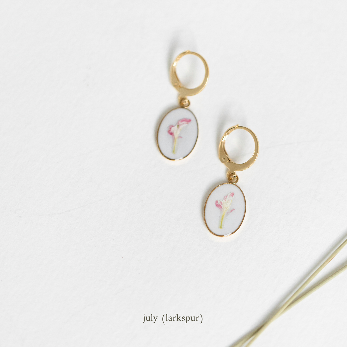 Birth Flower Earrings