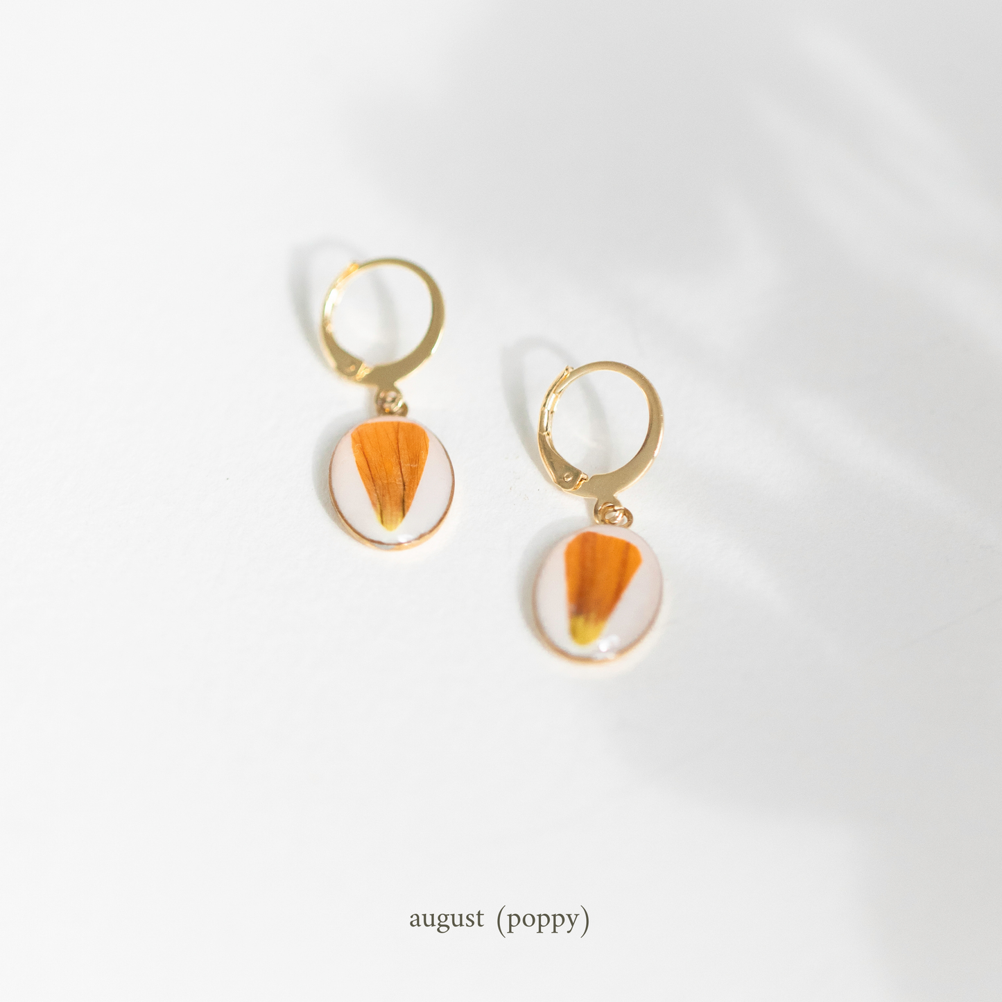Birth Flower Earrings