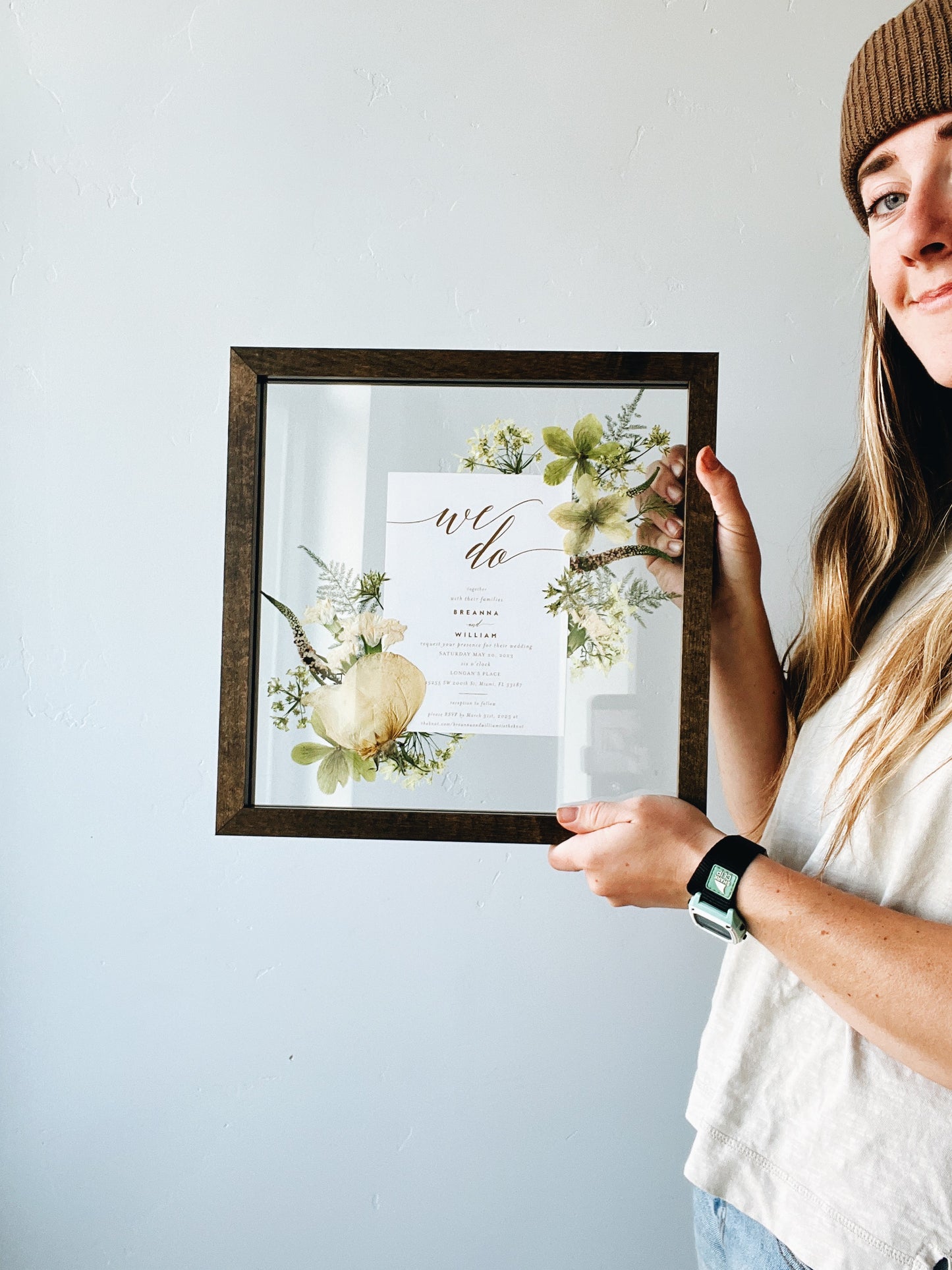 12x12 Wedding Invitation