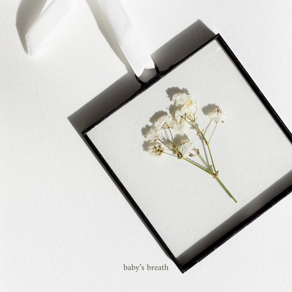 Pressed Flower Ornaments (Ready To Buy!)