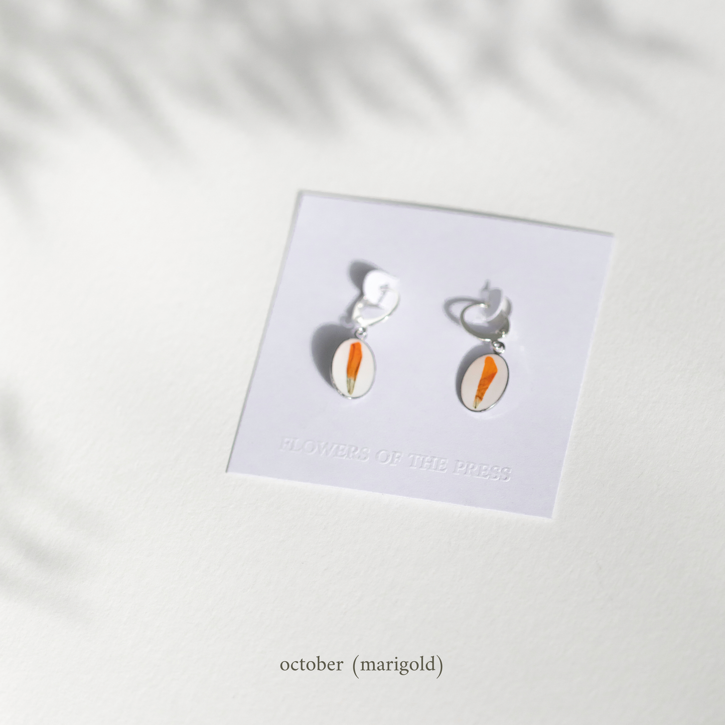 Birth Flower Earrings