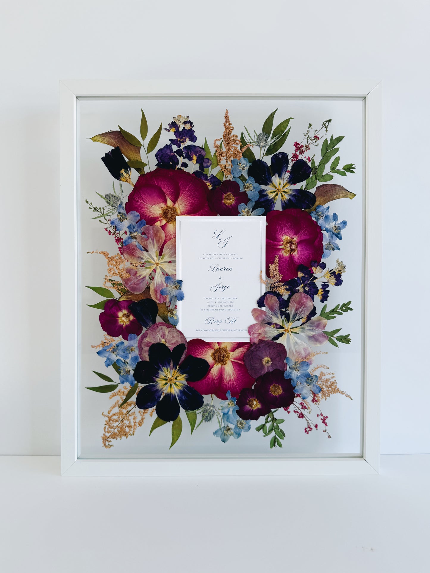 16x20 Wedding Invitation