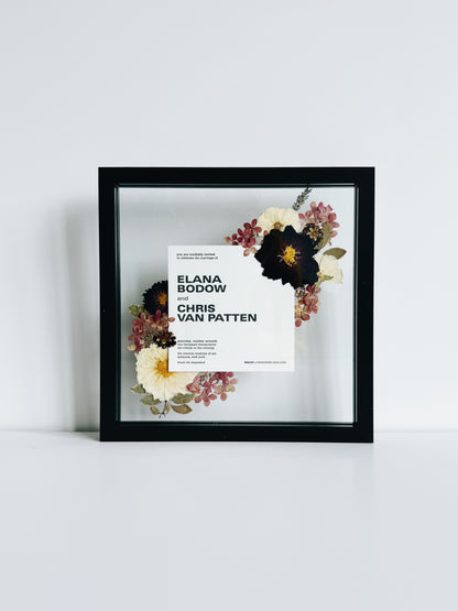 12x12 Wedding Invitation