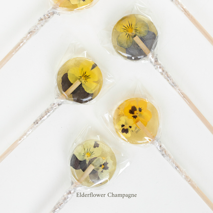Hard Nectar Artisanal Pressed Flower Lollipops