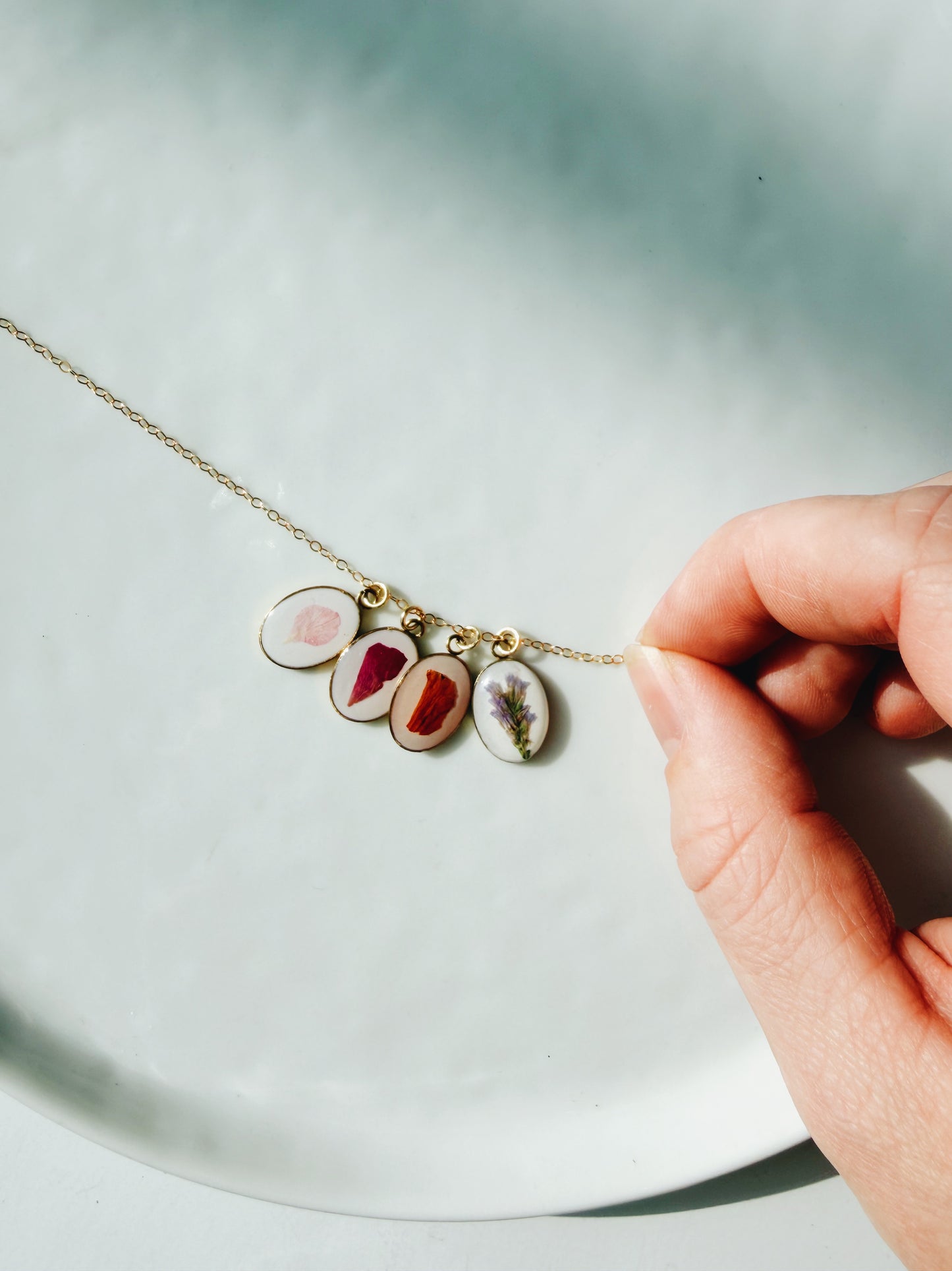 Birth Flower Necklace