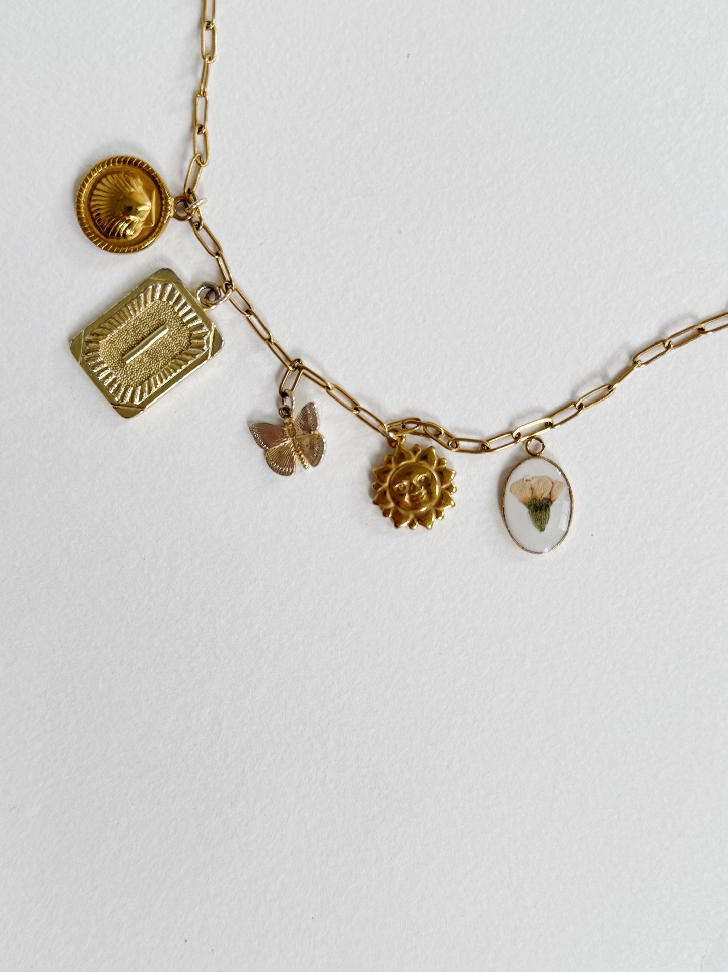 Custom Pressed Flower Charm
