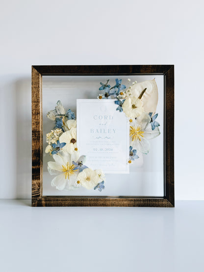 12x12 Wedding Invitation