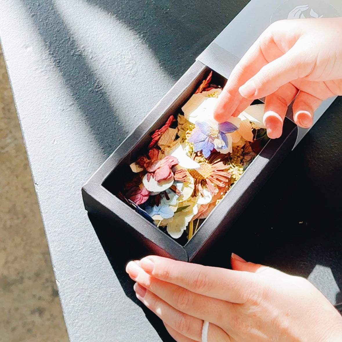 Pressed Flower Box