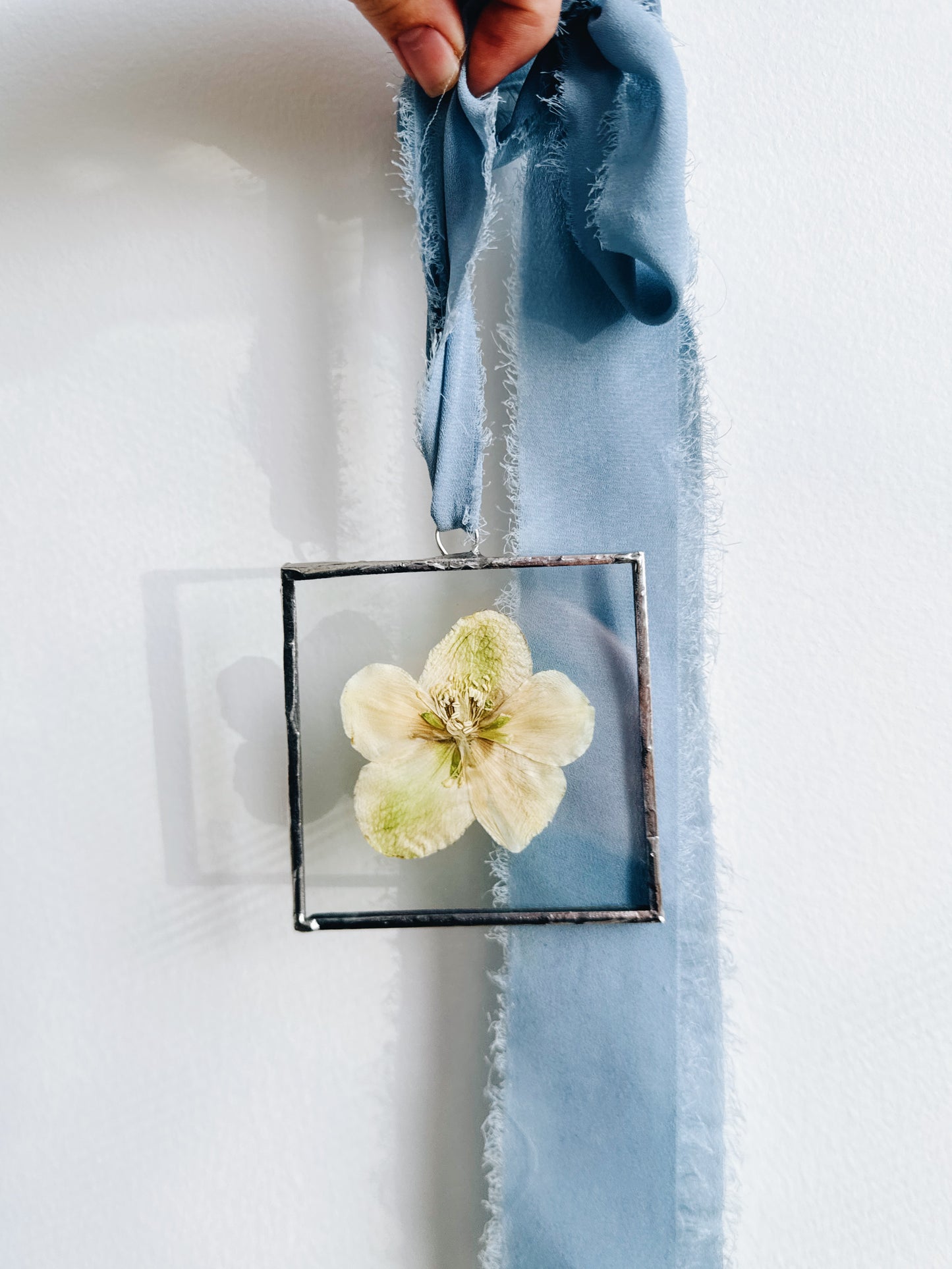 Custom Pressed Flower Ornaments