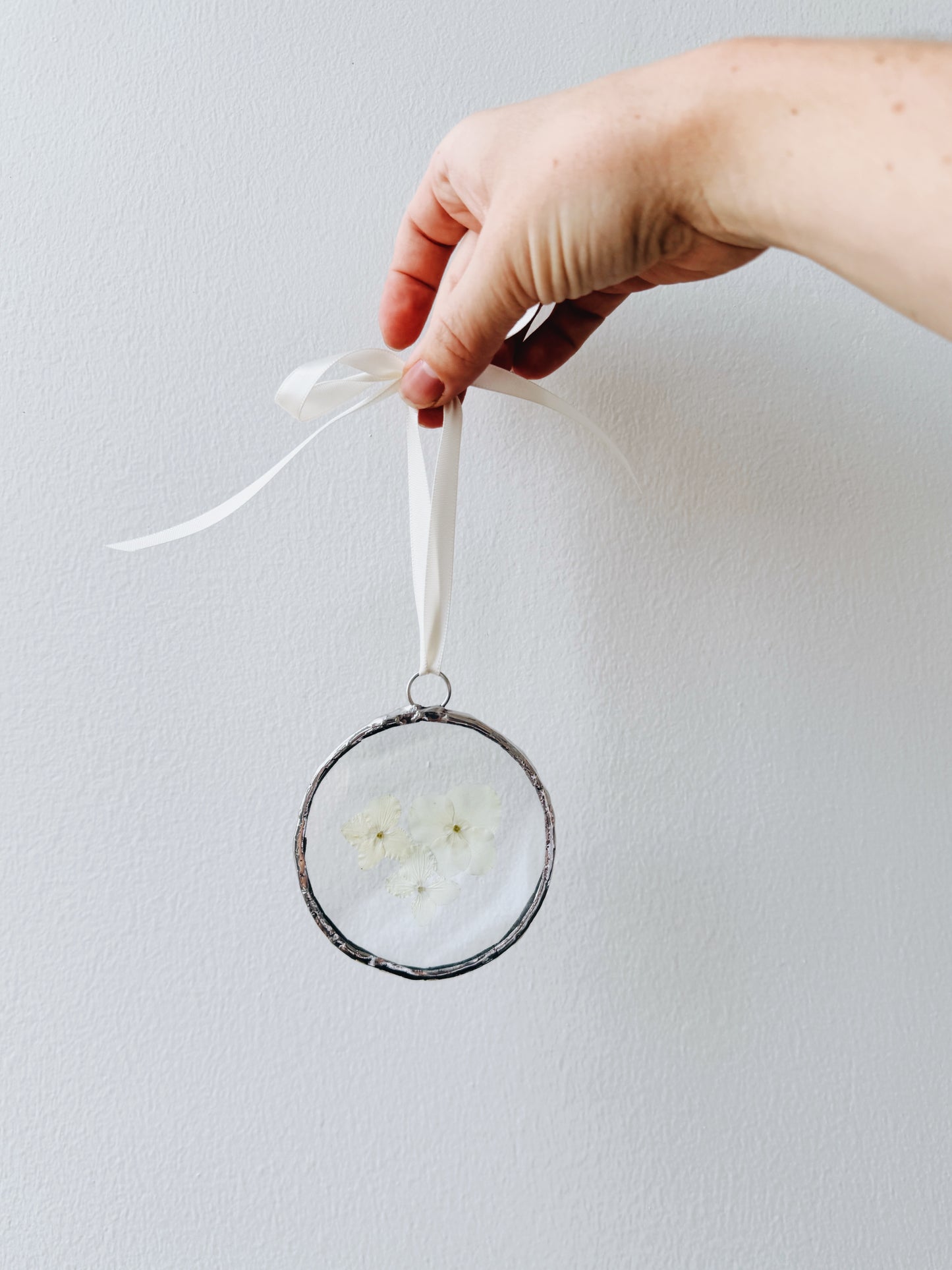 Custom Pressed Flower Ornaments