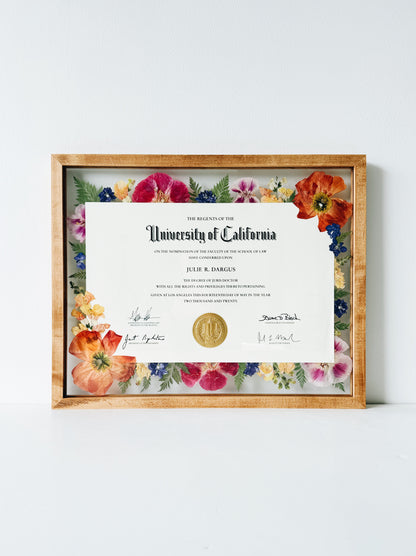 Diploma Or Certificate Frame