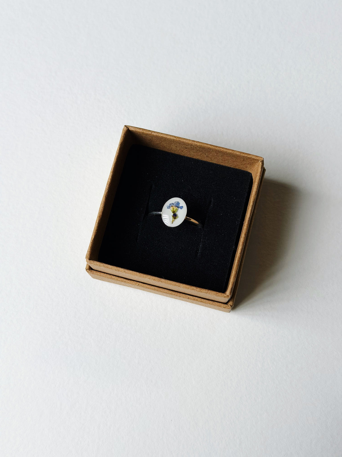 Custom Pressed Flower Ring