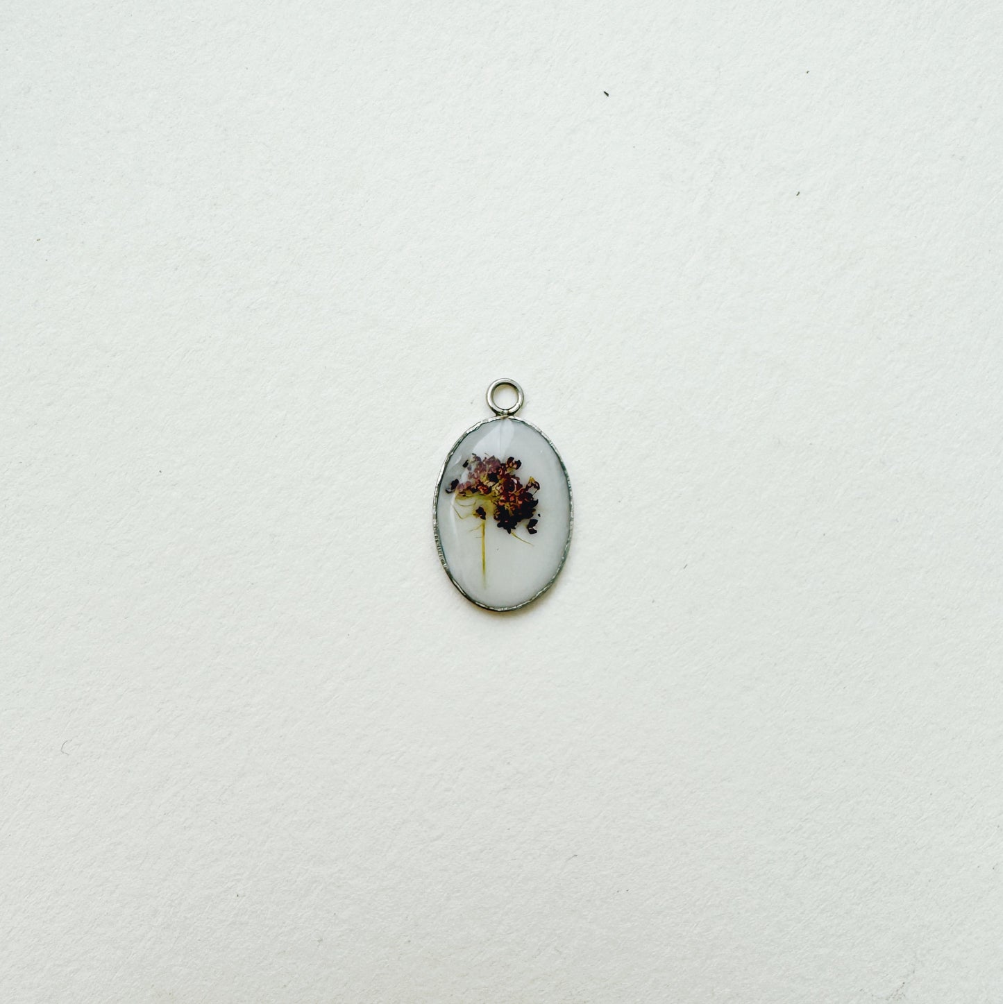 Custom Pressed Flower Charm