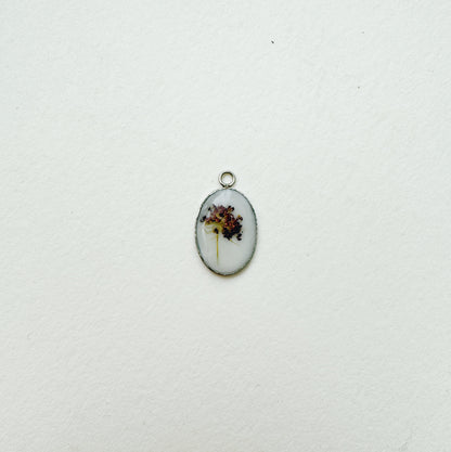Custom Pressed Flower Charm