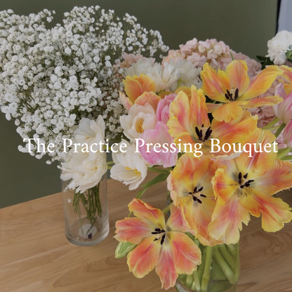 The Practice Pressing Bouquet