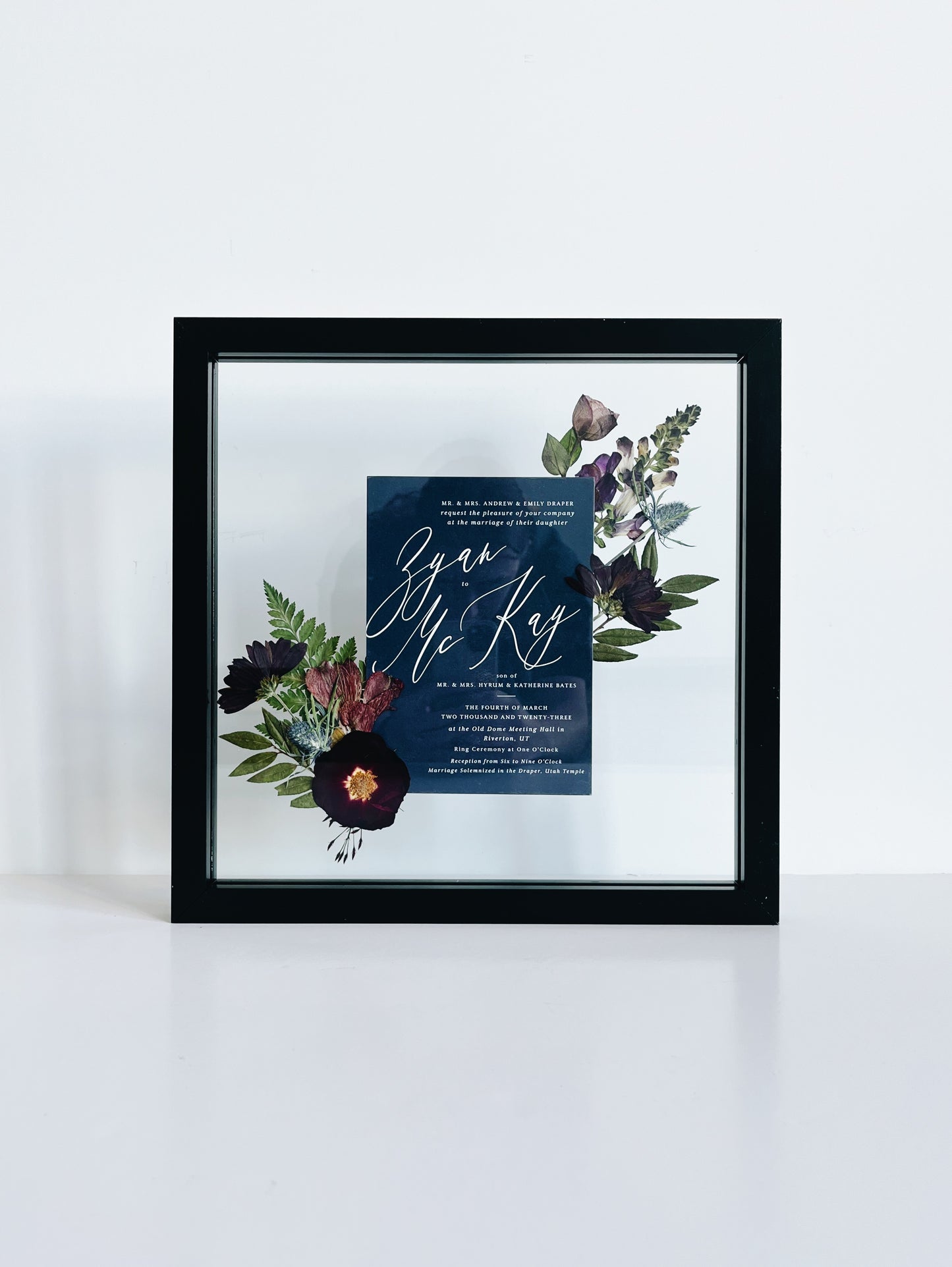 WEDDING INVITE | Flowers Of The Press