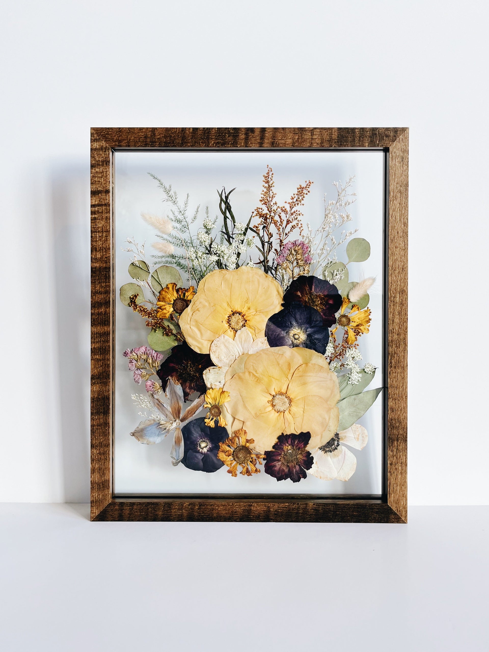 11x14' Frame - Pressed Bouquet Preservation