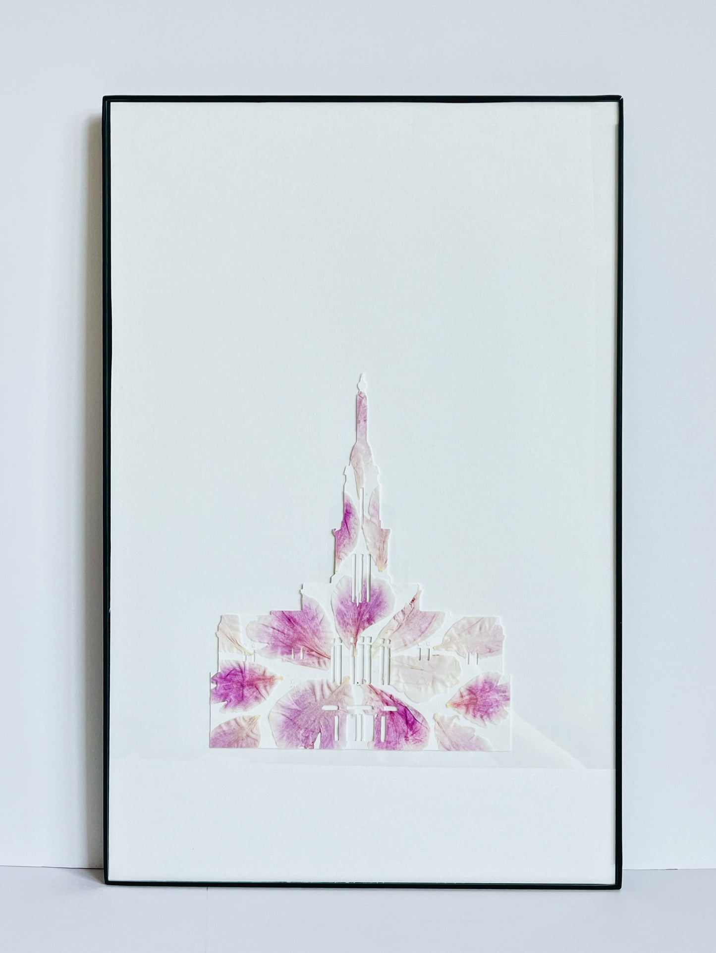 5x7 TEMPLE PRINT | Flowers Of The Press