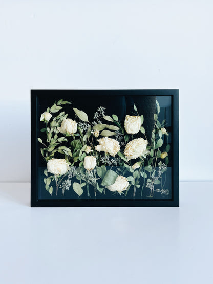 11x14 SHADOW BOX | Flowers Of The Press