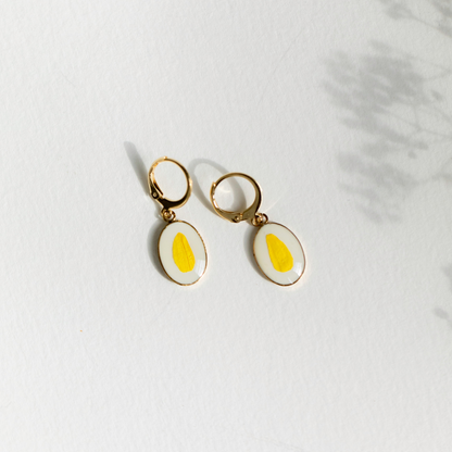 Birth Flower Earrings