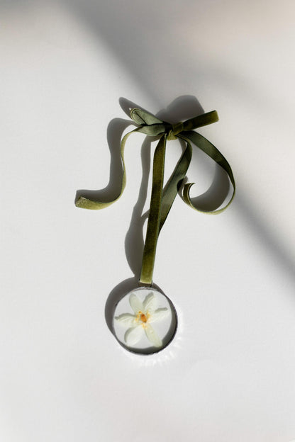 Pressed Flower Ornaments (Ready To Buy!)