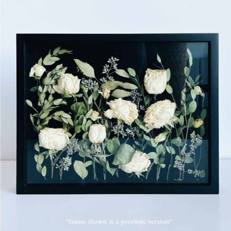 11 x 14 SHADOW BOX | Flowers Of The Press