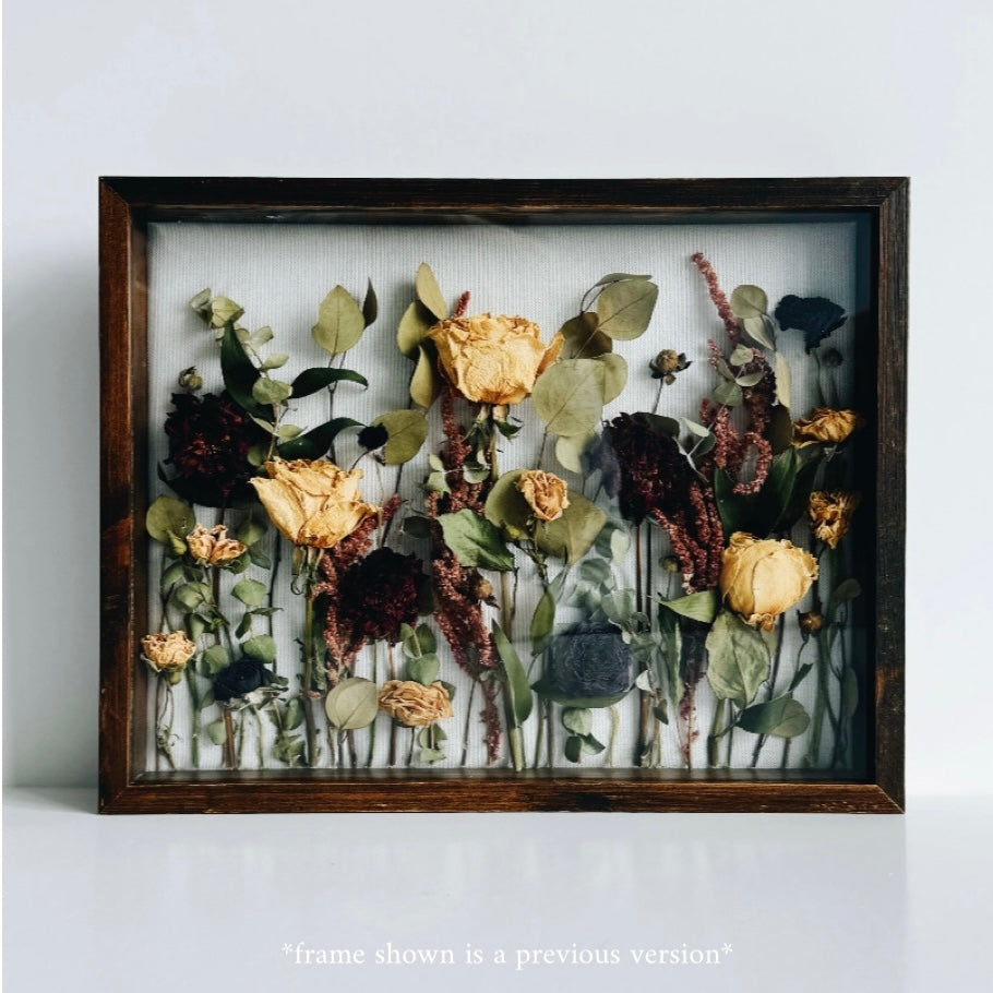 11 x 14 SHADOW BOX | Flowers Of The Press